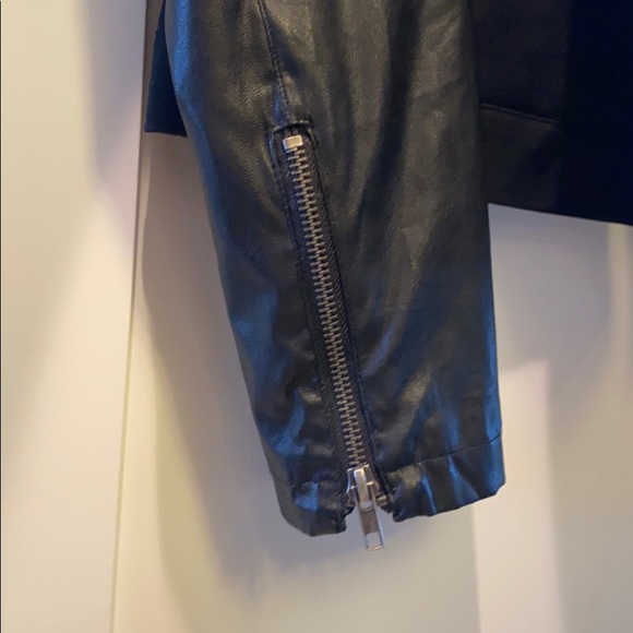 Lady Dutch Mixed Media Moto Jacket - Picture 5 of 5